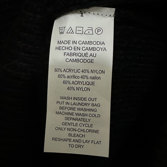 194 Michael Kors | NWOT Black Fringe Knit Sweater (Size S ) - Picture 8 of 13